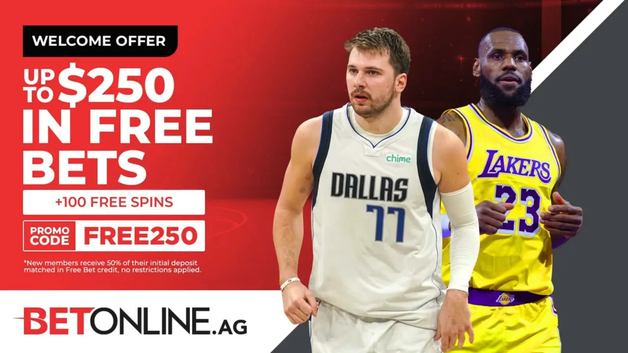 Sportsbook spot delivered on a venue screen