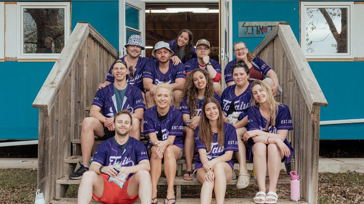 The Taiv team at an offsite